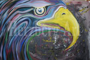 Der Adler in dir 75x115cm