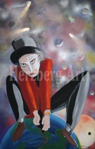 Der Geiz 115x 75 cm