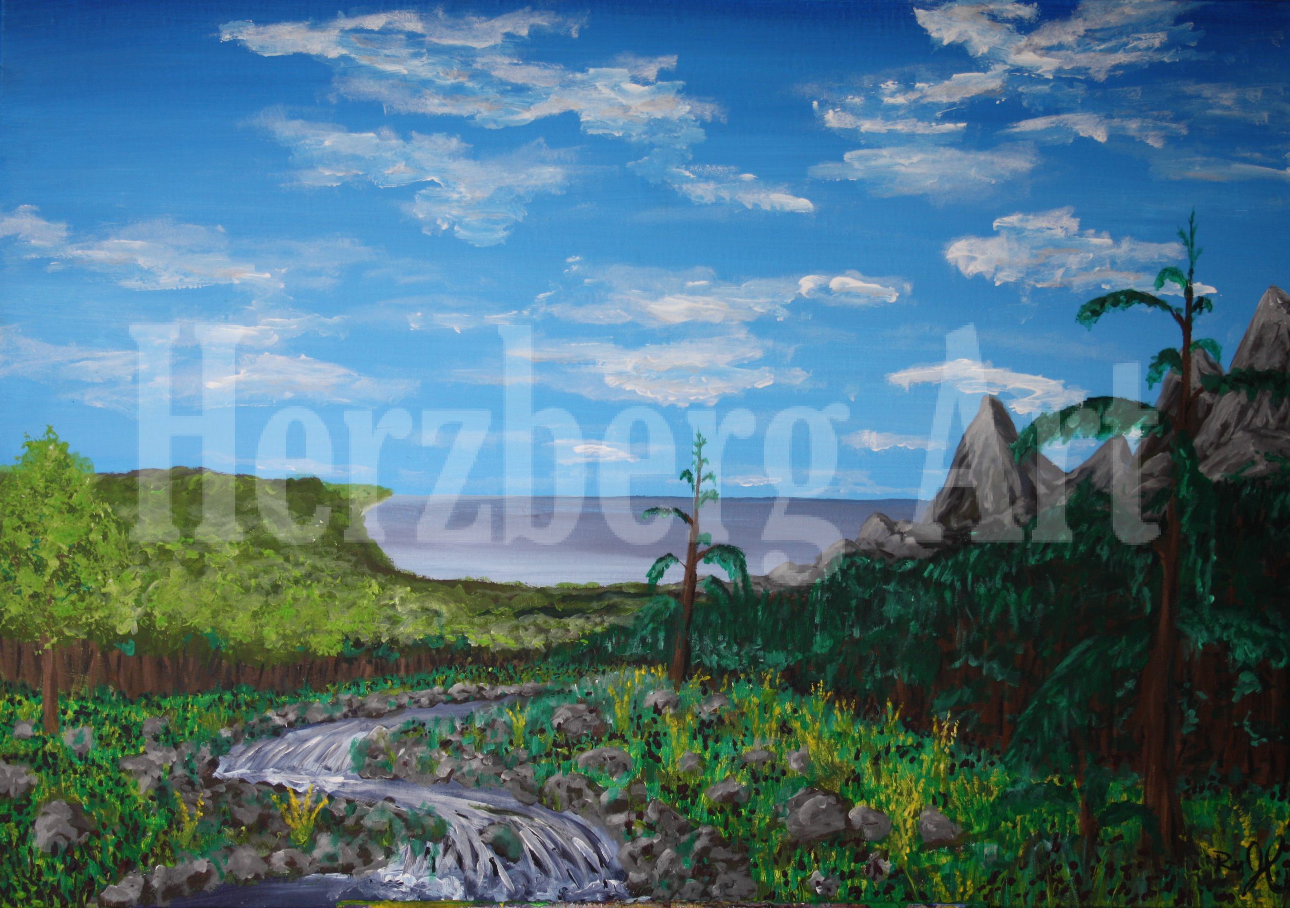 Die Ruhe der NAtur 70x100 cm