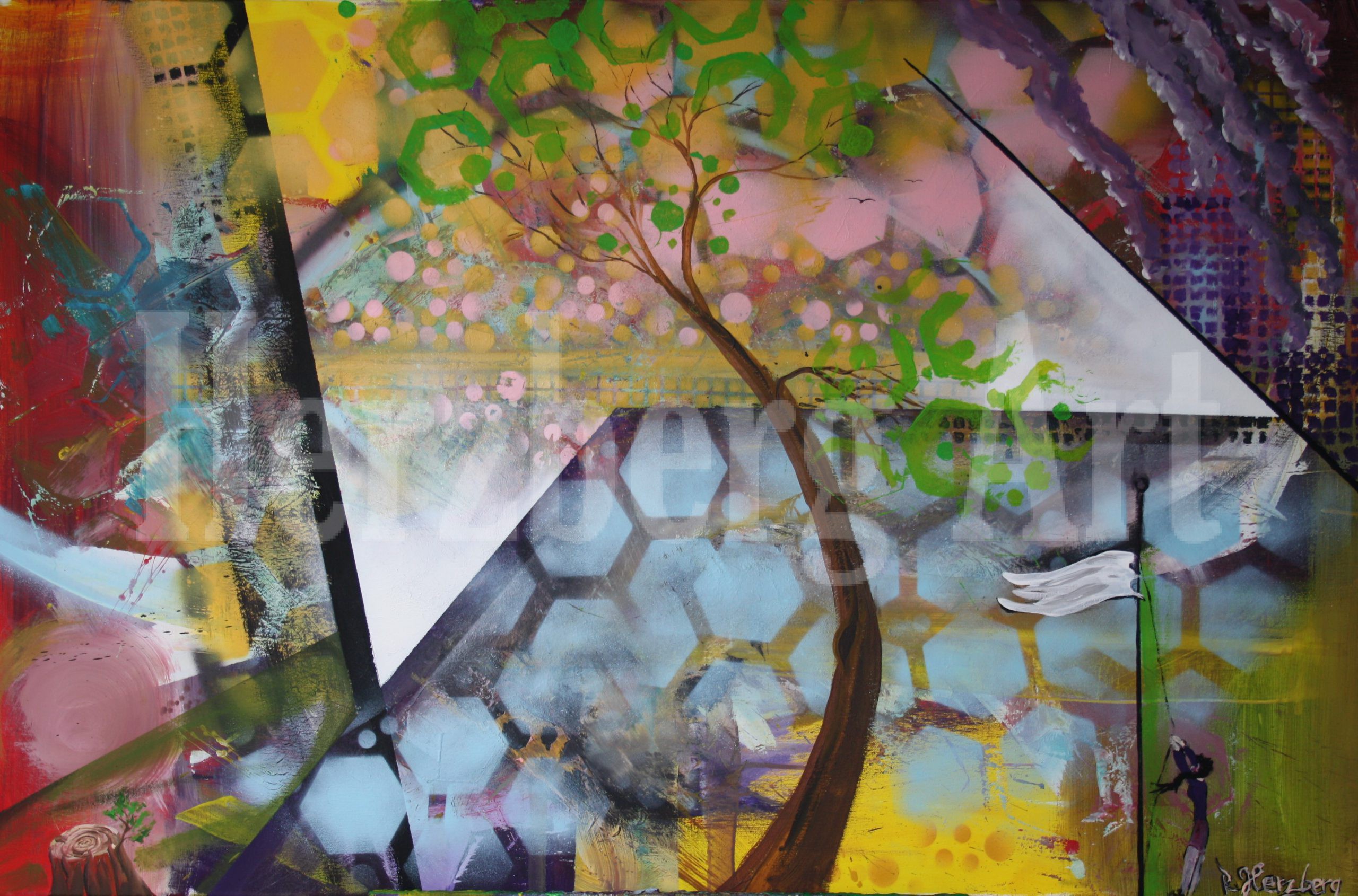 Die weiße Flagge 75x115 cm