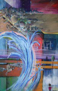 Fernweh 115x 75cm