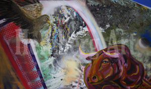 Stierkampf 70x120 cm