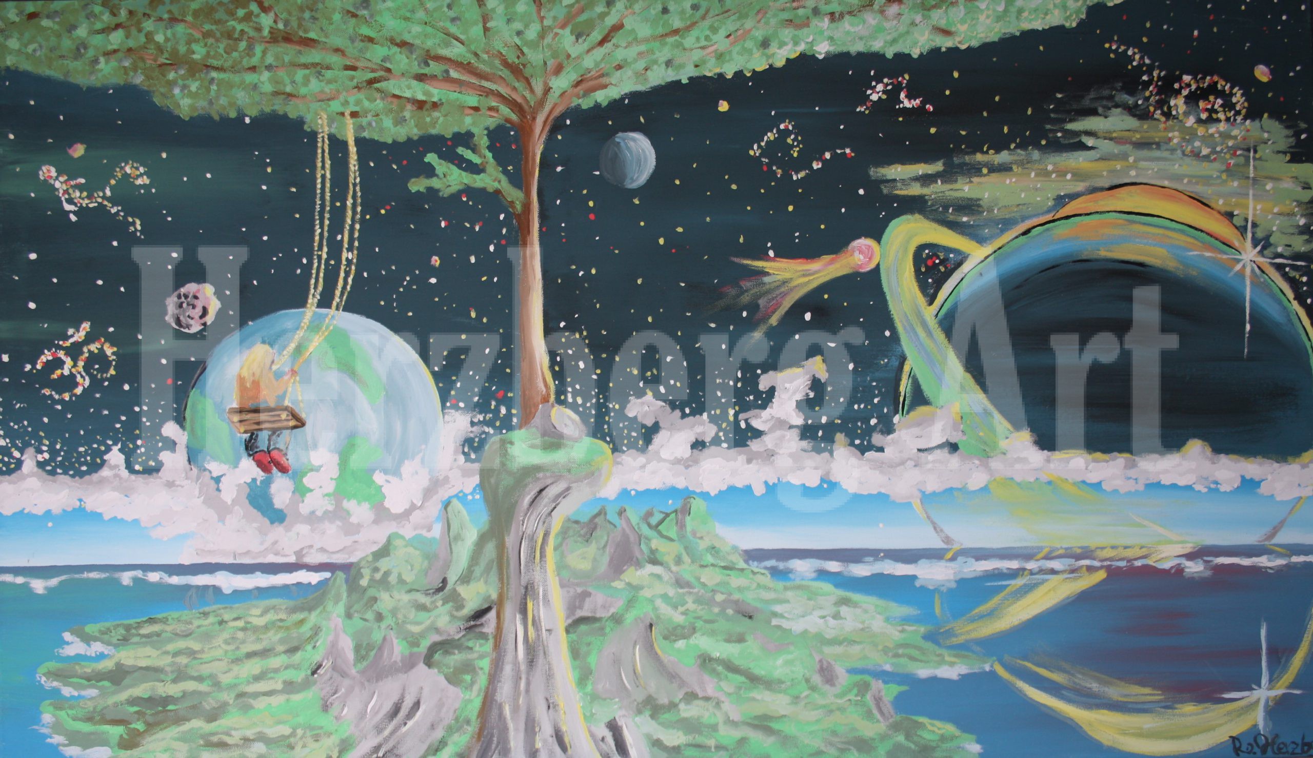 Träumerei 70x120cm