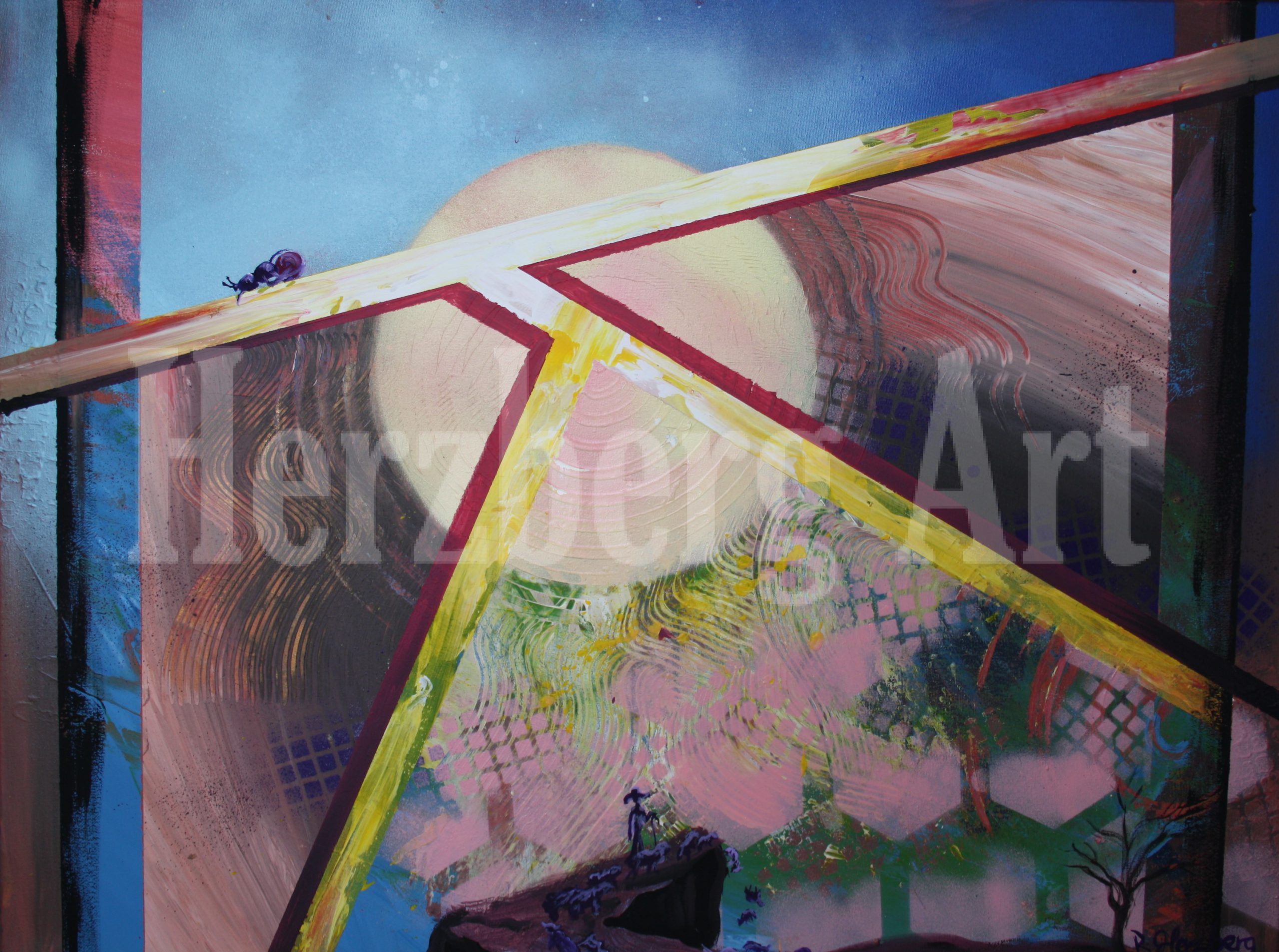 Wie viel Schaf steckt in dir 75x115 cm