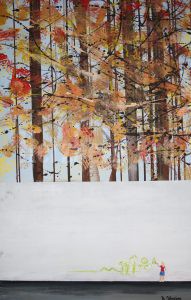 Wo ist die Natur geblieben 115x 75 cm