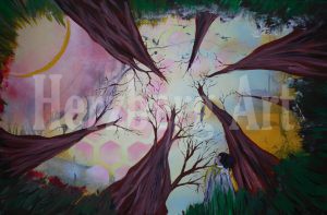 Wunderwald 75x115 cm