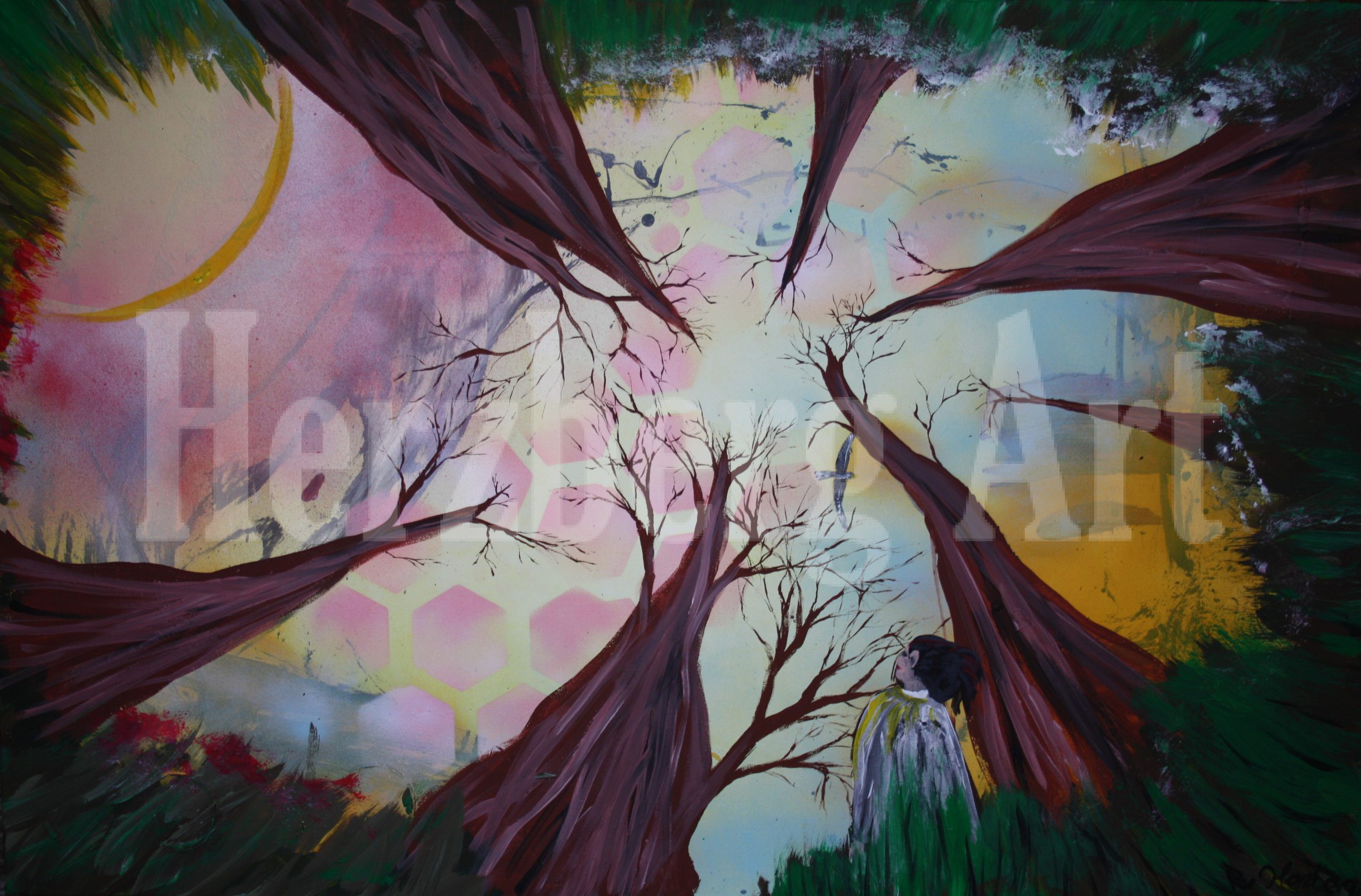 Wunderwald 75x115 cm