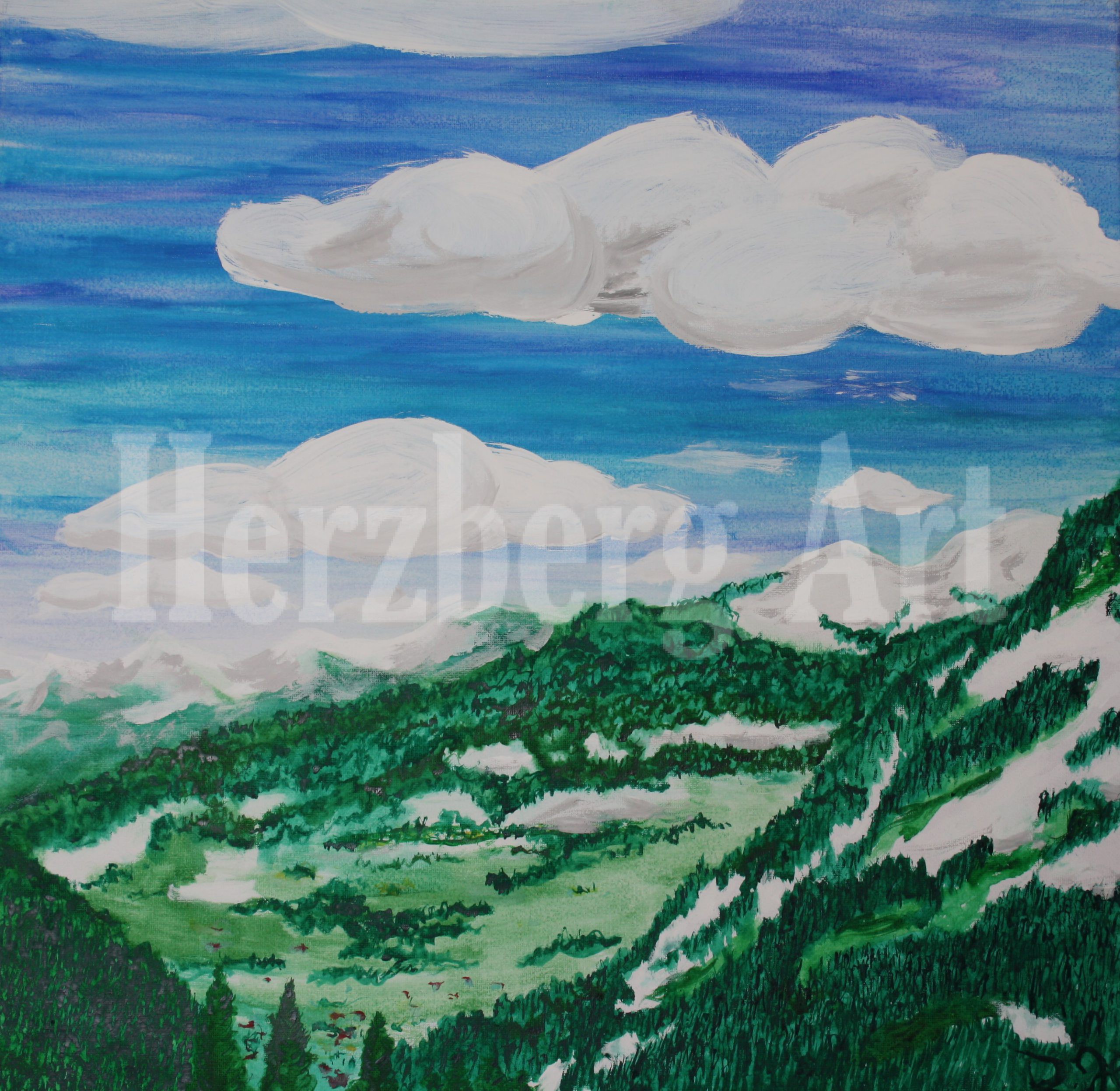 Österreich 40x40 cm